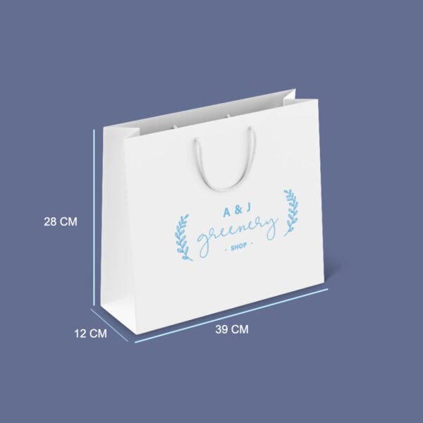 طباعة كيس هدايا مقاس39x28x12 سم